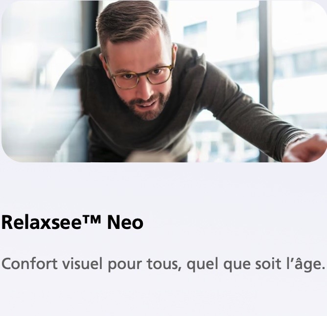 Nikon - Relaxsee - Vision sans fatigue