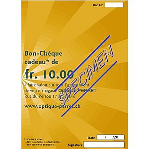 Bon cadeau de 10.-