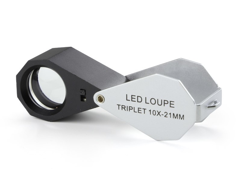 Euromex Loupe pliante LED 10x