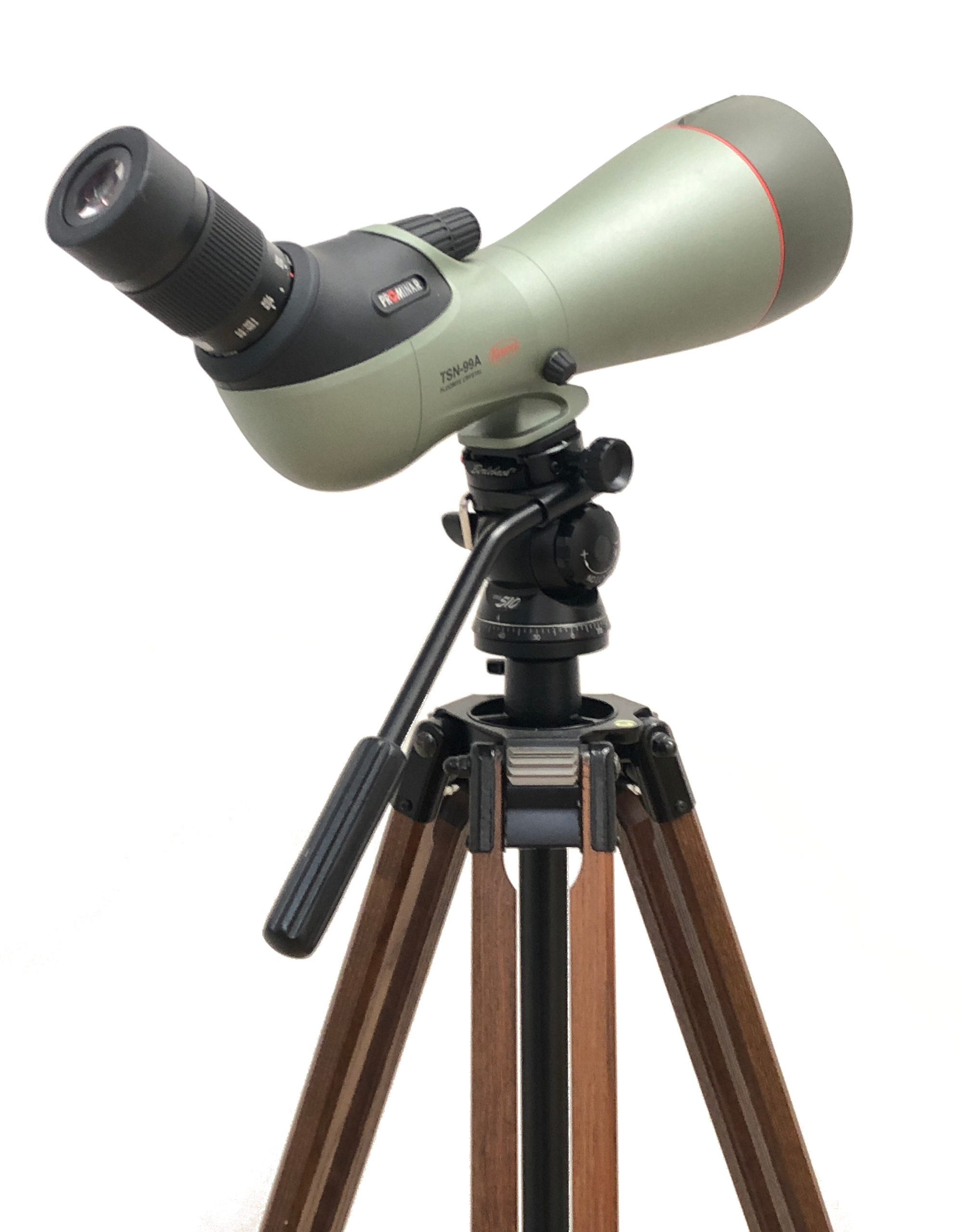 Kowa TSN-99A + 25-60x + Wood 1 Tripod