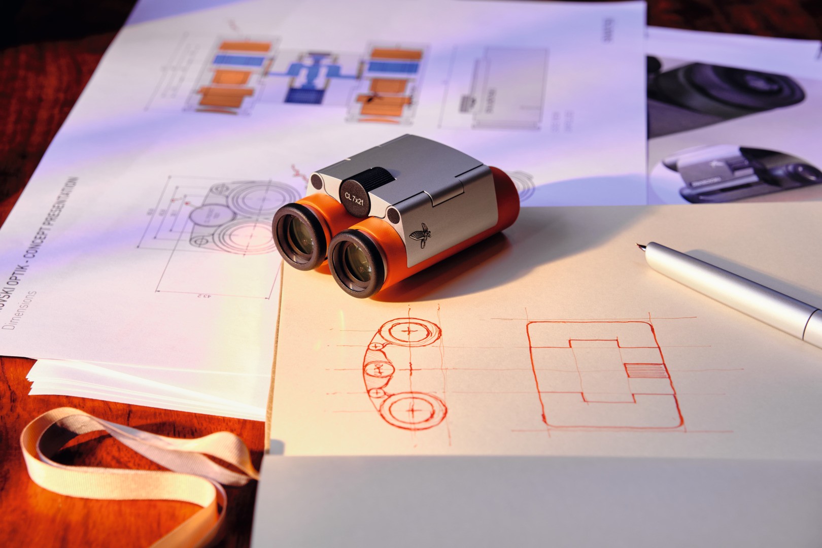 Swarovski CL CURIO 7x21 Burnt Orange Concept-Terrain