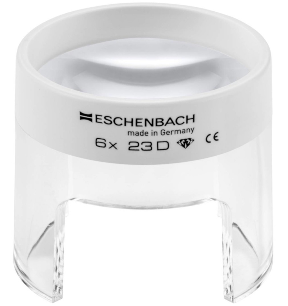 Eschenbach Loupes à poser 50 mm 6x /23 D