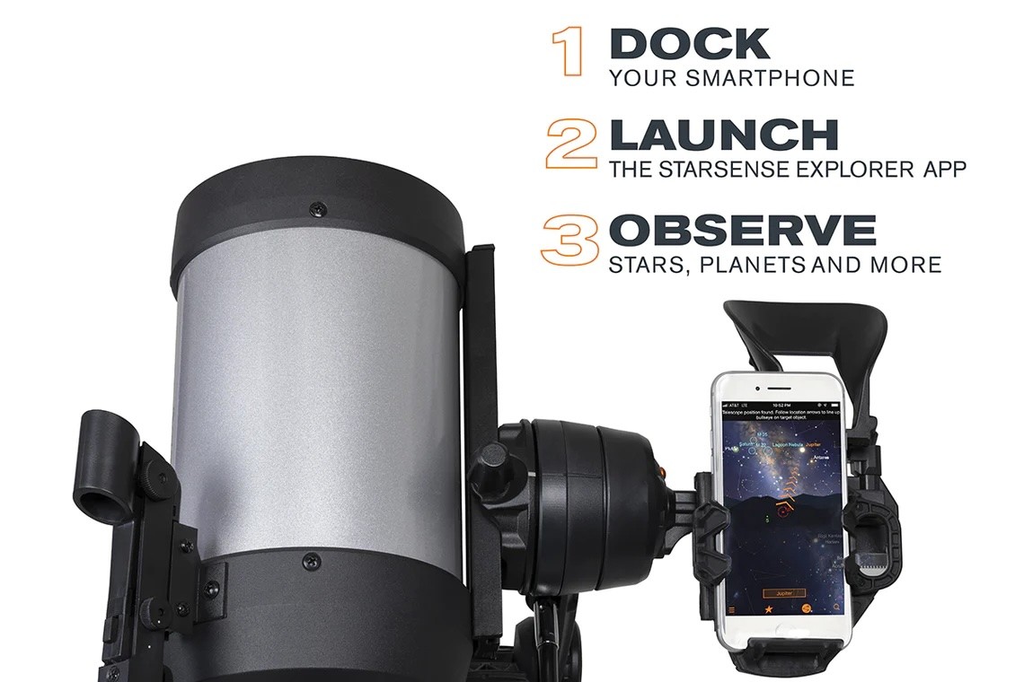 Celestron - StarSense Explorer DX 5" AZ Schmidt Cassegrain avec trépied