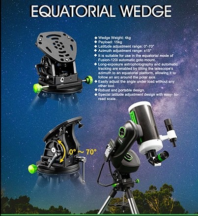 Sky-Watcher - Table équatoriale Fusion 120i